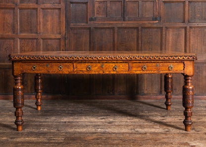 A Large Mid-Nineteenth Century Library Table