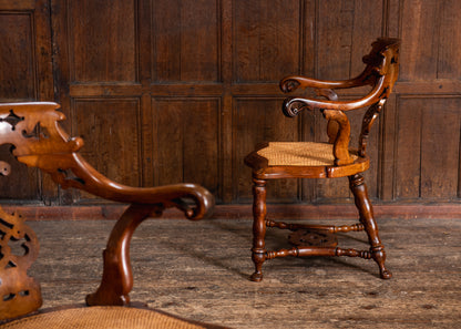 A Pair of 'Fancy' Armchairs