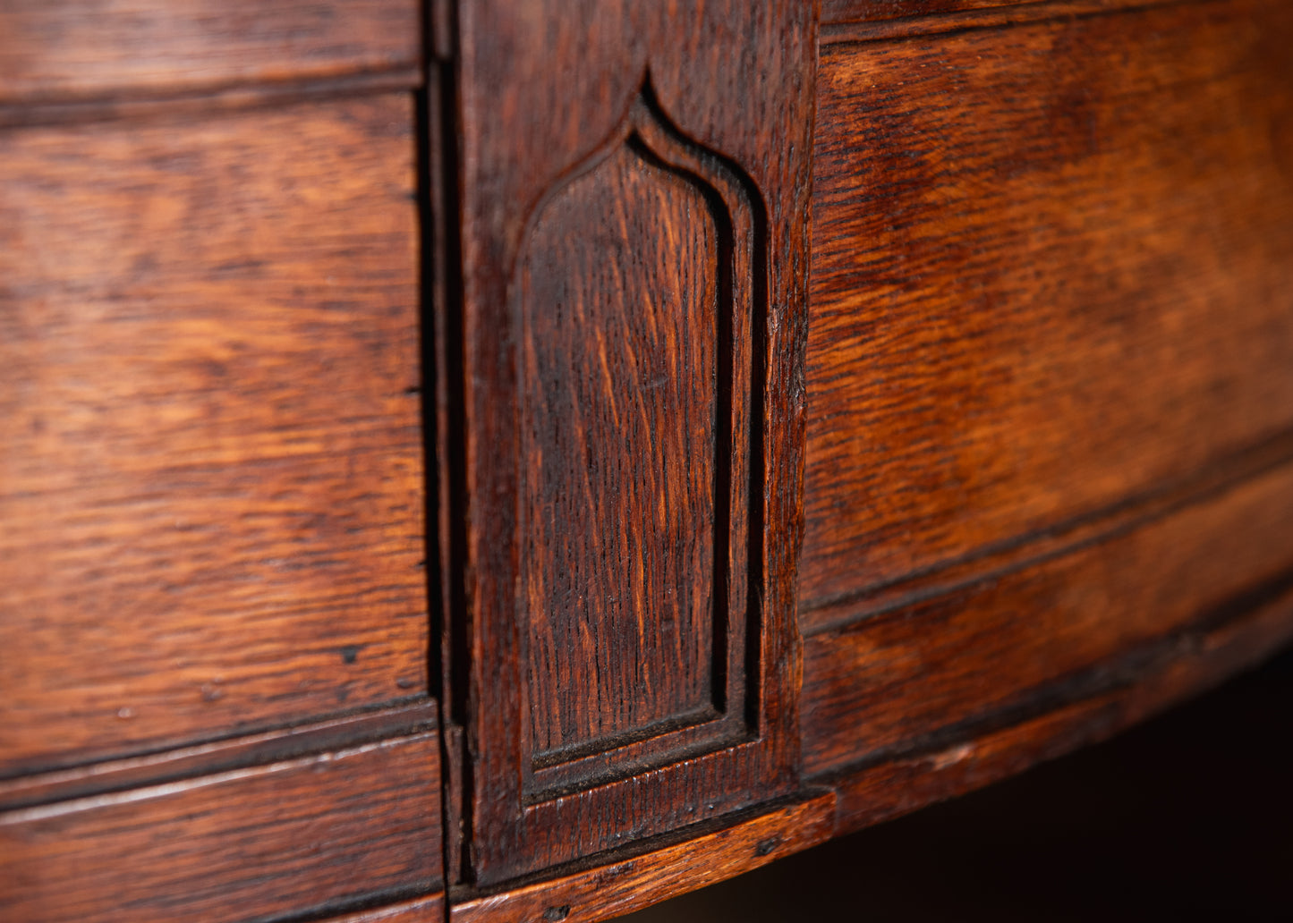 A George IV Oak Drum Table