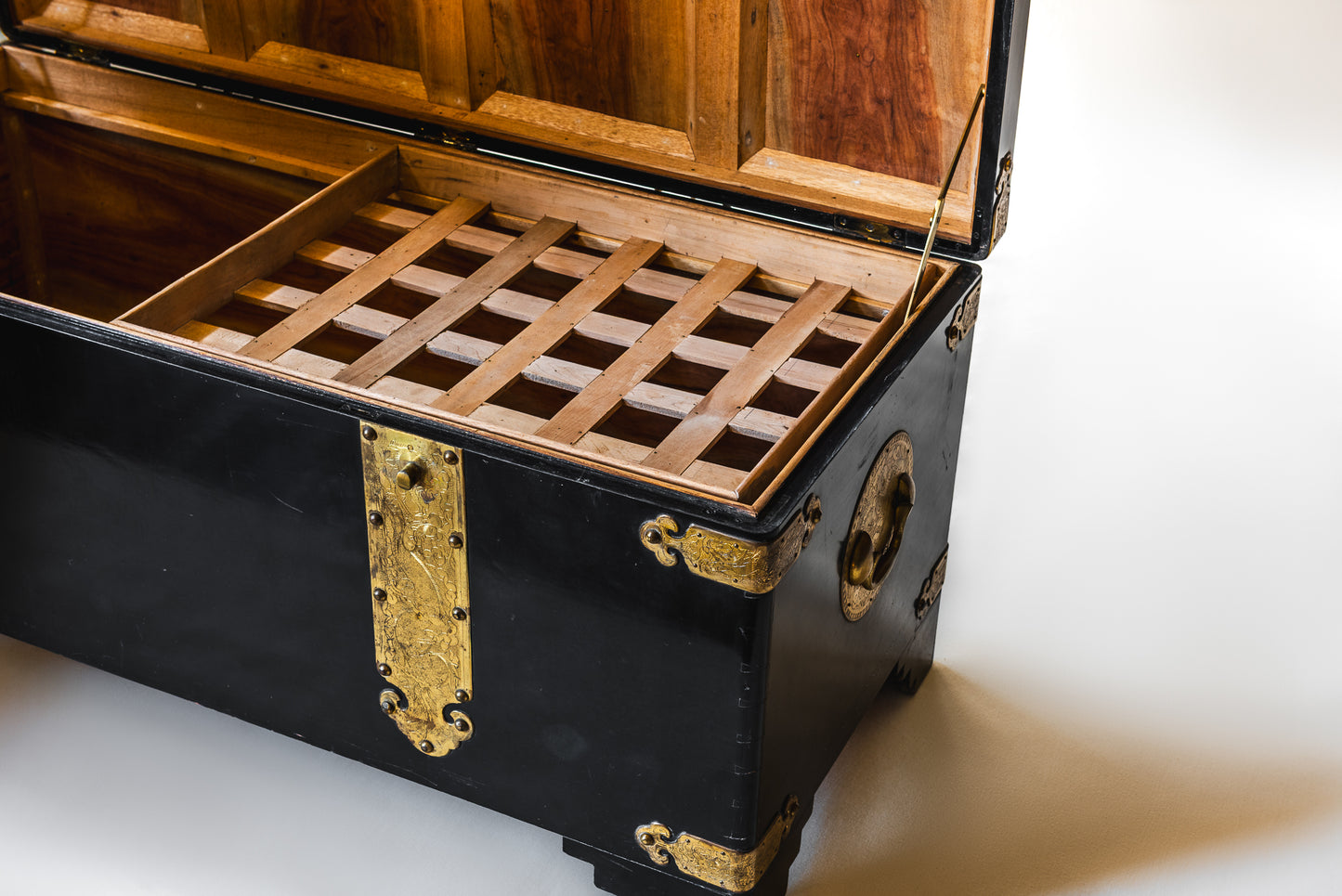 A Lacquered Camphor-wood Trunk