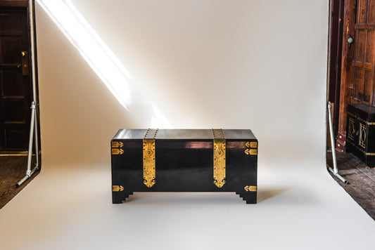 A Lacquered Camphor-wood Trunk