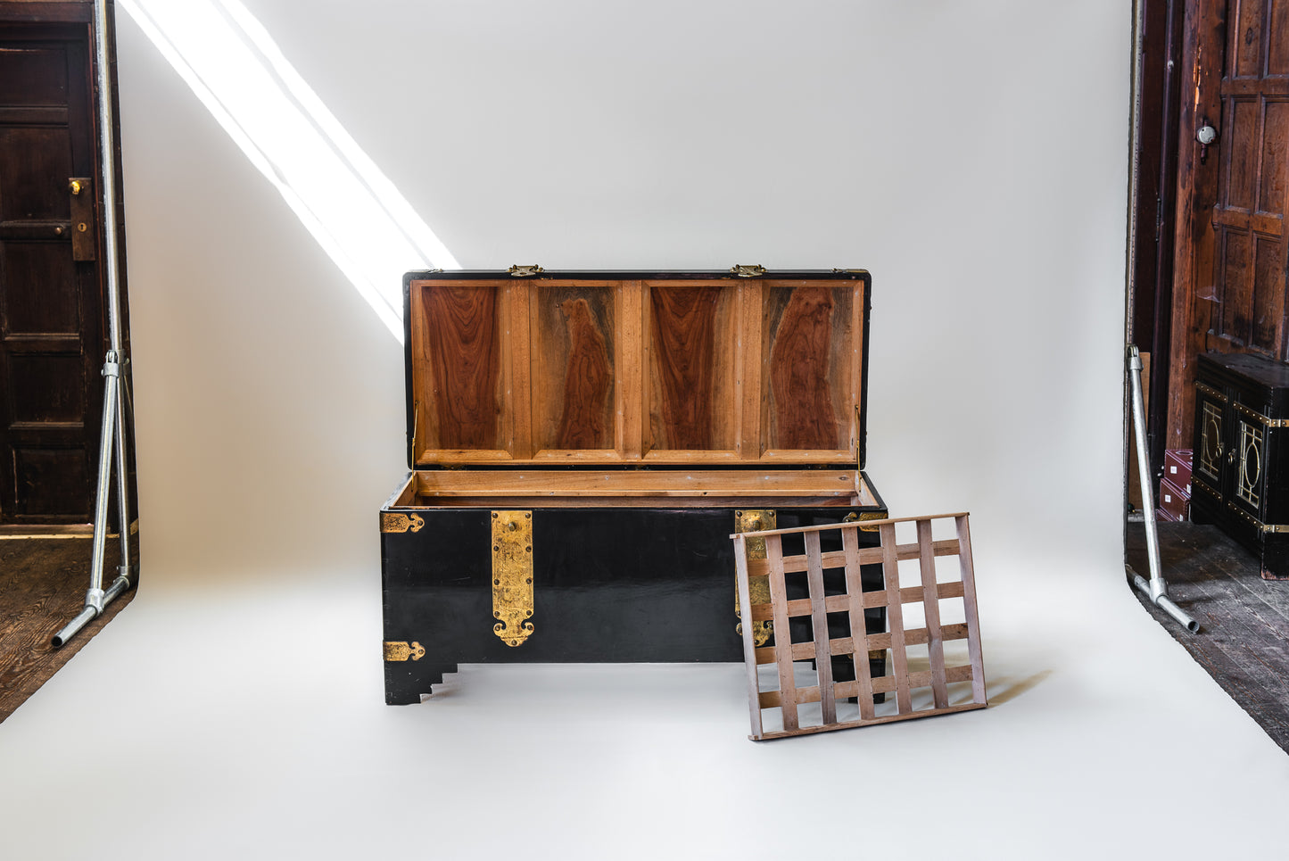 A Lacquered Camphor-wood Trunk