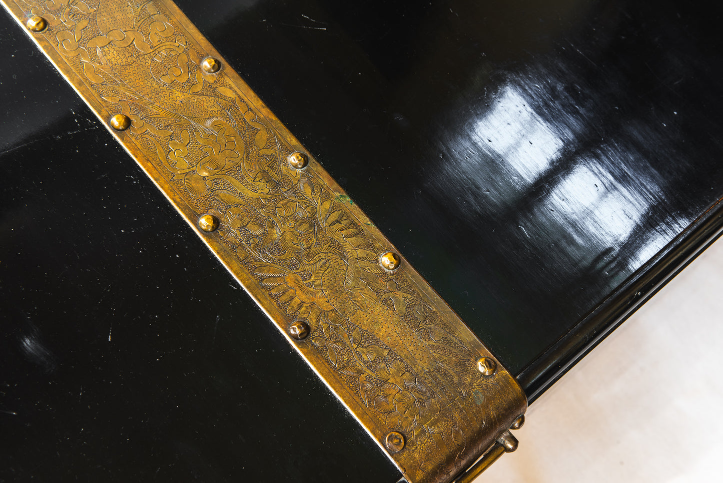 A Lacquered Camphor-wood Trunk