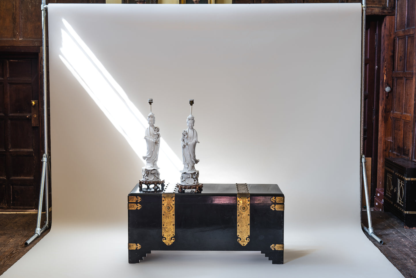 A Lacquered Camphor-wood Trunk