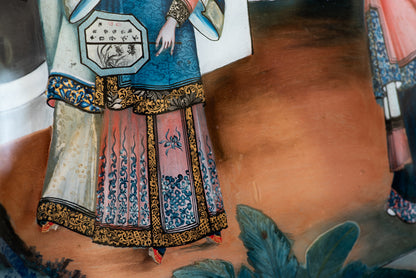 A Chinese Reverse Glass Painting