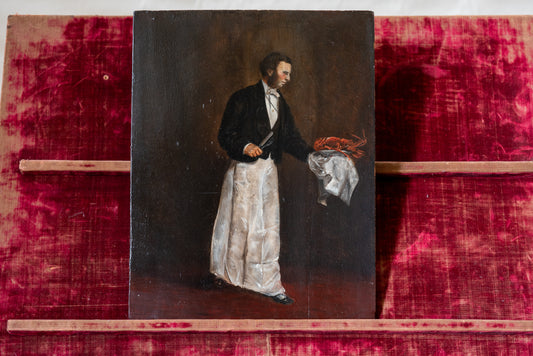 The Maître d’Hôtel - oil on panel
