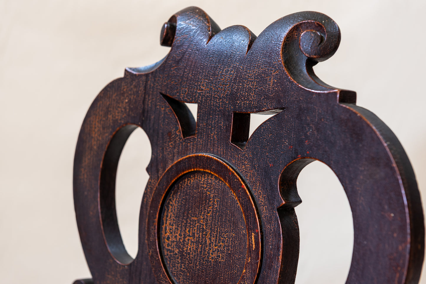A Mid-19th Century Hall Chair