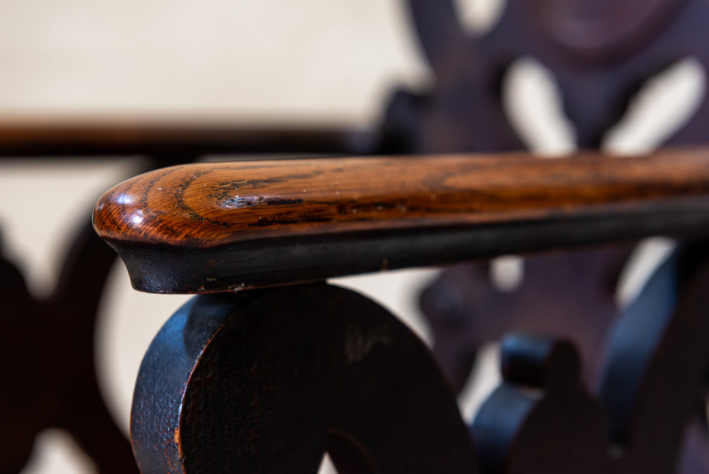 A Mid-19th Century Hall Chair