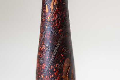 A Polychrome Decorated Tripod Table