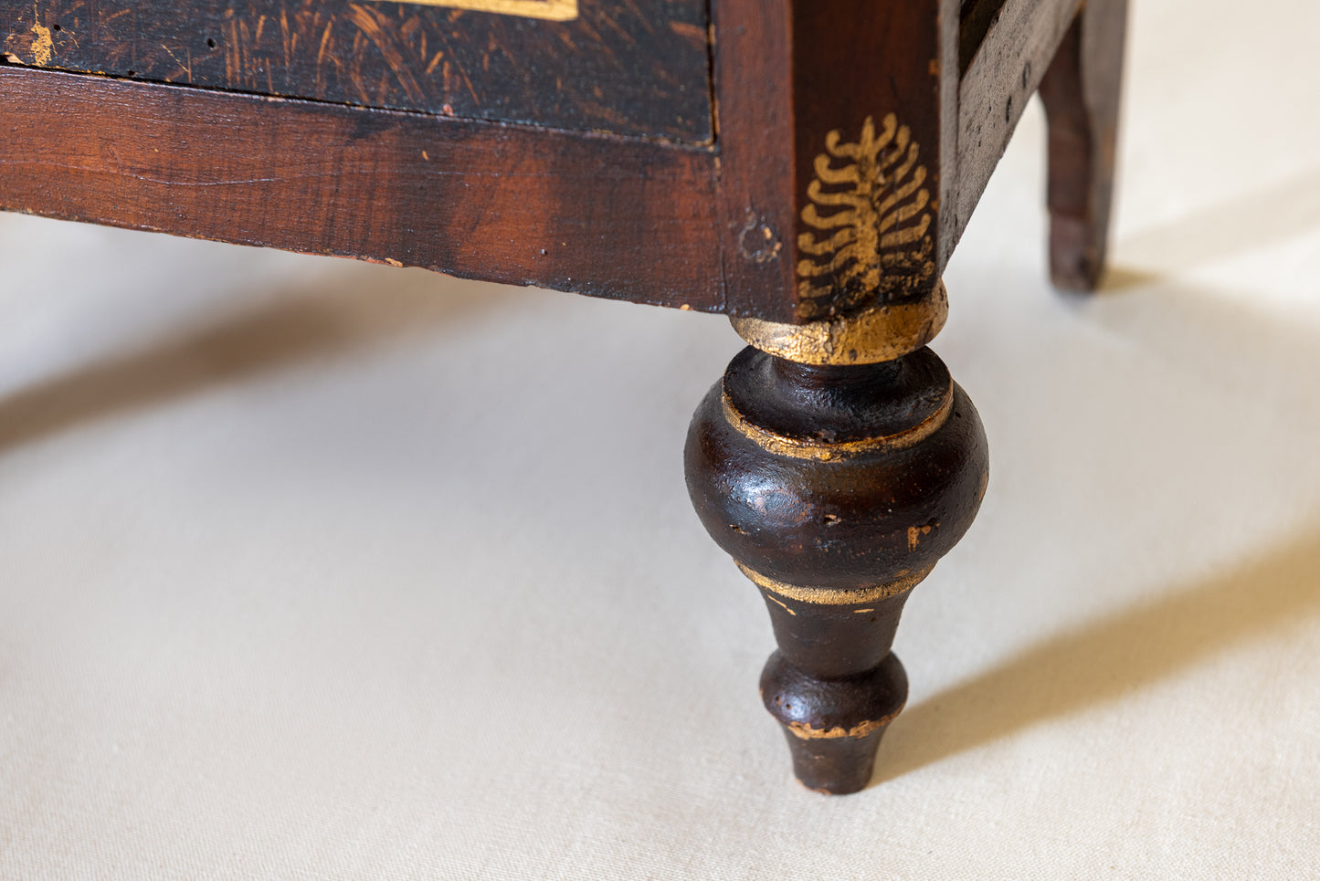 A Pair of North Italian Bedside Cabinets