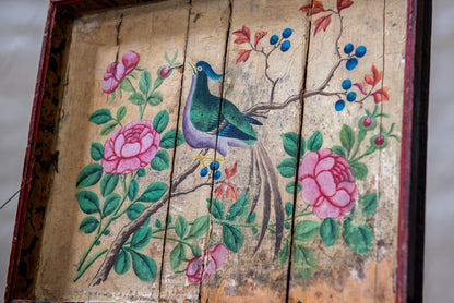 A Chinese-Export Polychrome Painted Small Trunk