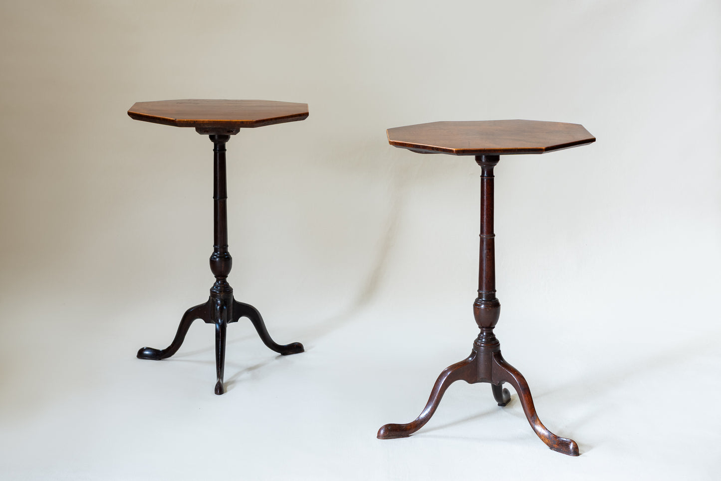 A Pair of George III Tripod Tables