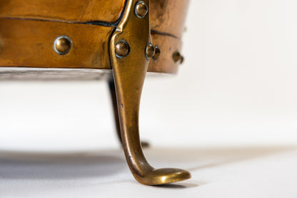 A Riveted & Hammered Copper Vessel