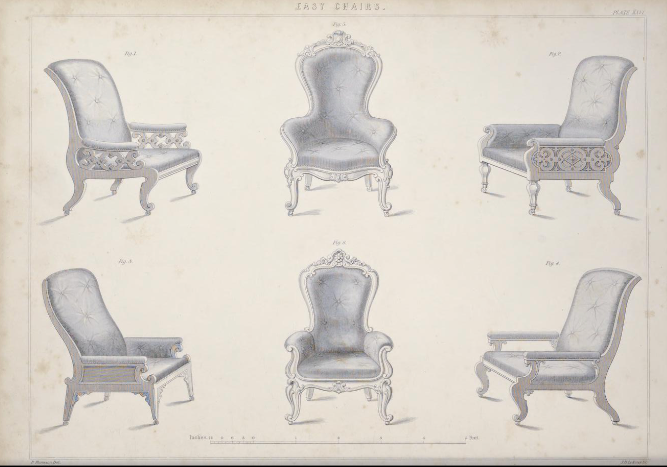 A Mid-19th Century Hall Chair