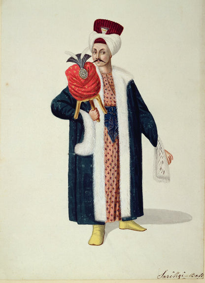 An Ottoman Turban Stand or Kavukluk